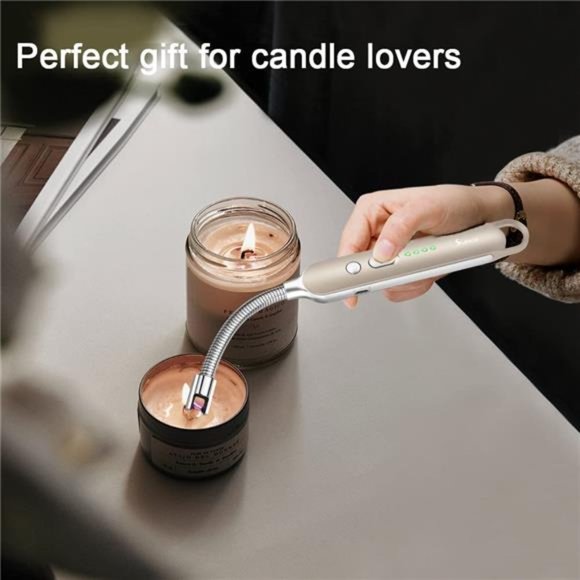 Electric Rechargeable Arc Lighter with LED Battery Display USB Lighter - Picture 3 of 7